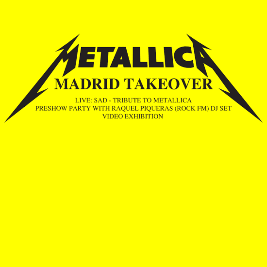 Metallica Madrid Takeover