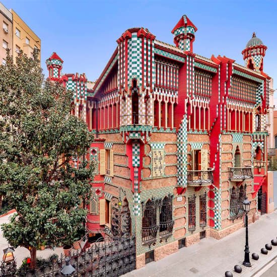 Entradas para la Casa Vicens de Gaudí con audioguía