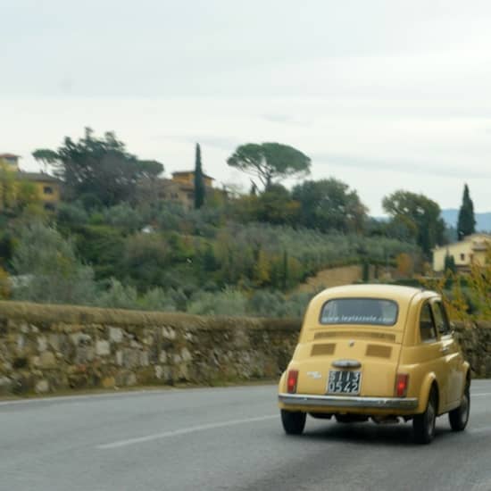 Da Firenze: Tour in auto della Fiat 500 d’epoca
