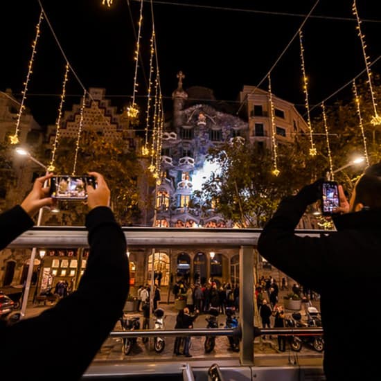 ¡Recorrido navideño en autobús por Barcelona!