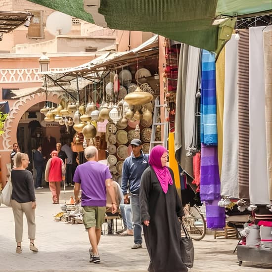 Marrakech : visite de 3 heures des souks pittoresques