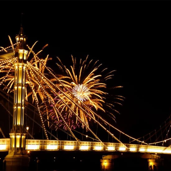 Bonfire Night Boat Party: Battersea Fireworks Special