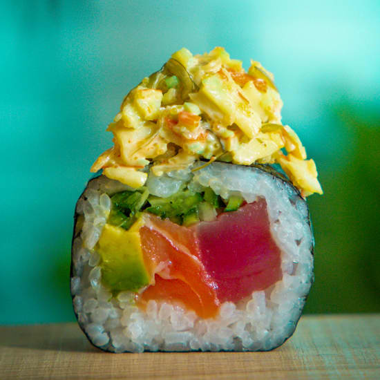 Sákale: menú premium de sushi con bebida