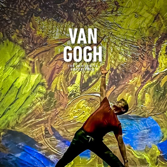 Yoga At Van Gogh The Immersive Experience Seattle Fever