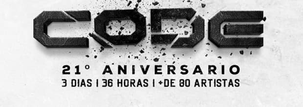 CODE 21 Aniversario, La Trilogía: Abono 3 días 2