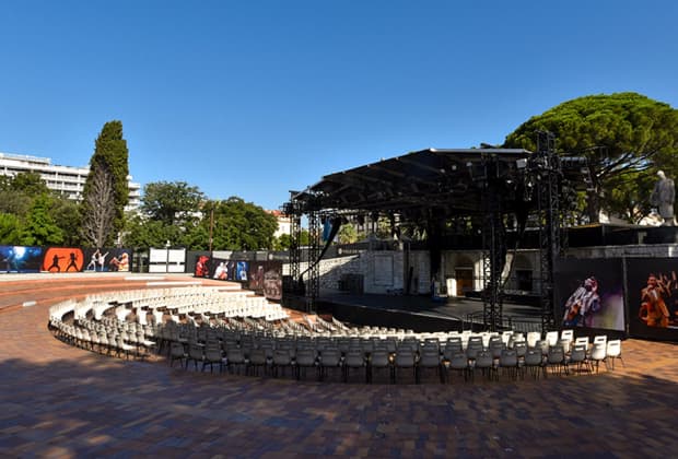 Retrait de dossard- Théâtre de Verdure de Nice