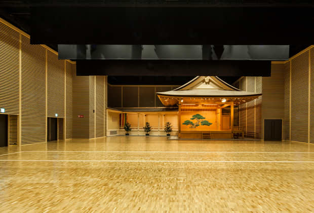 ハピリンホール 能舞台
