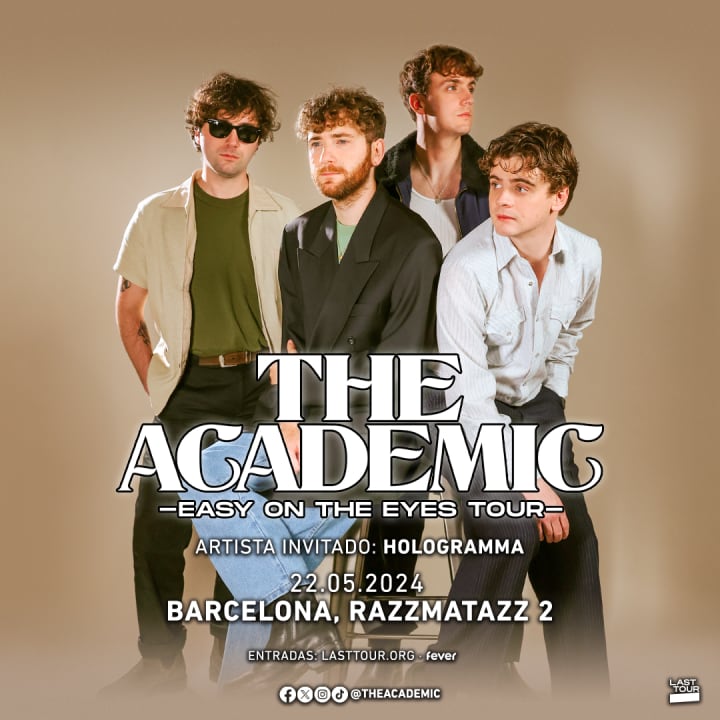 The Academic at Razzmatazz 2, Barcelona 2024