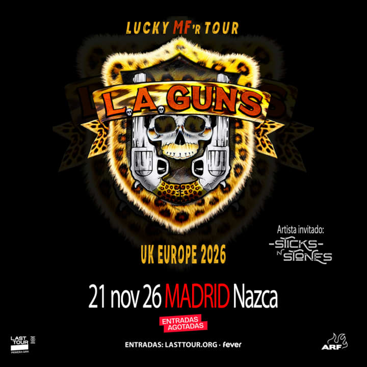L.A. Guns at Sala Nazca, Madrid 2026