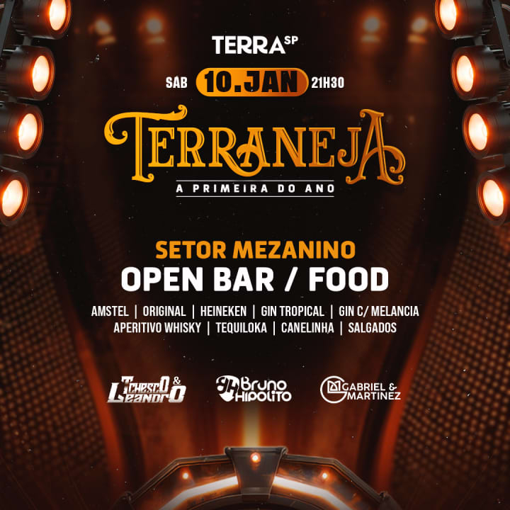 Terraneja Especial: A Primeira do ano no Terra SP