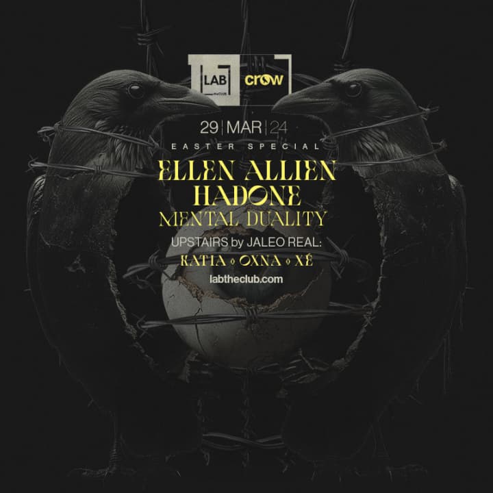 CROW Techno Club con Ellen Alien + Hadone