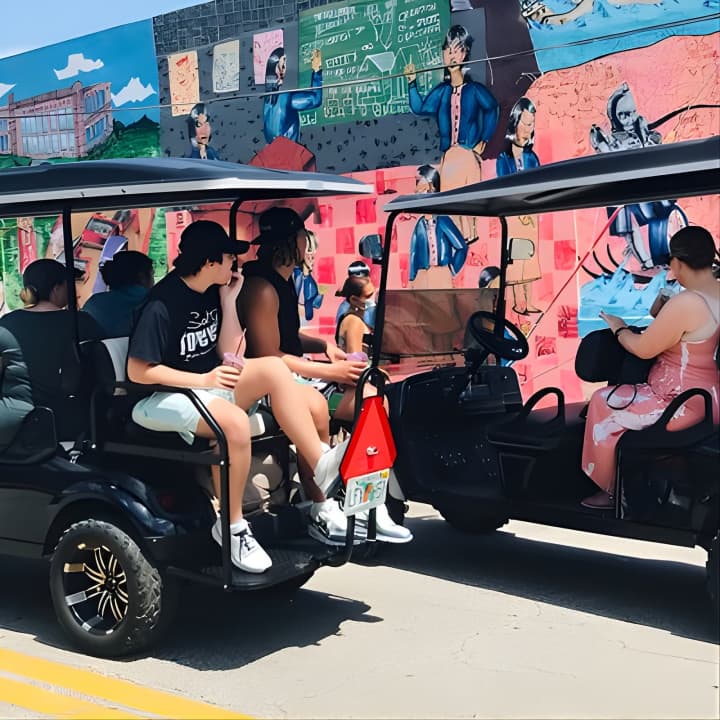 Wynwood Graffiti Golf Cart Small-Group Tour