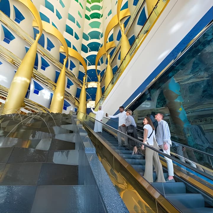 Inside Burj Al Arab Dubai Guided Experience with Beverage Options
