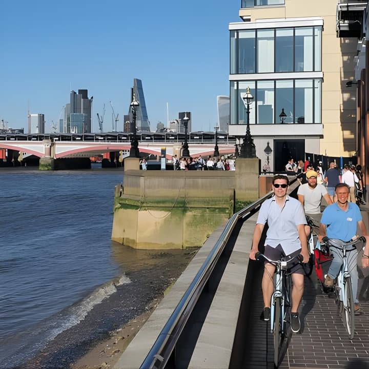 El recorrido en bicicleta original