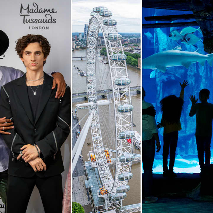 Madame Tussauds, London Eye & SEA LIFE Aquarium