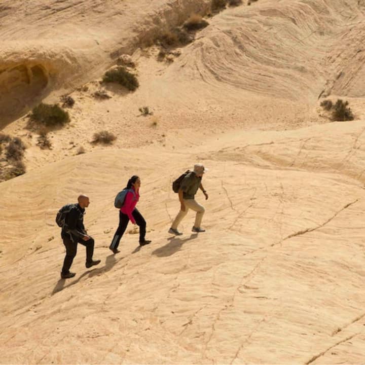 ﻿Senderismo en el Valle del Fuego