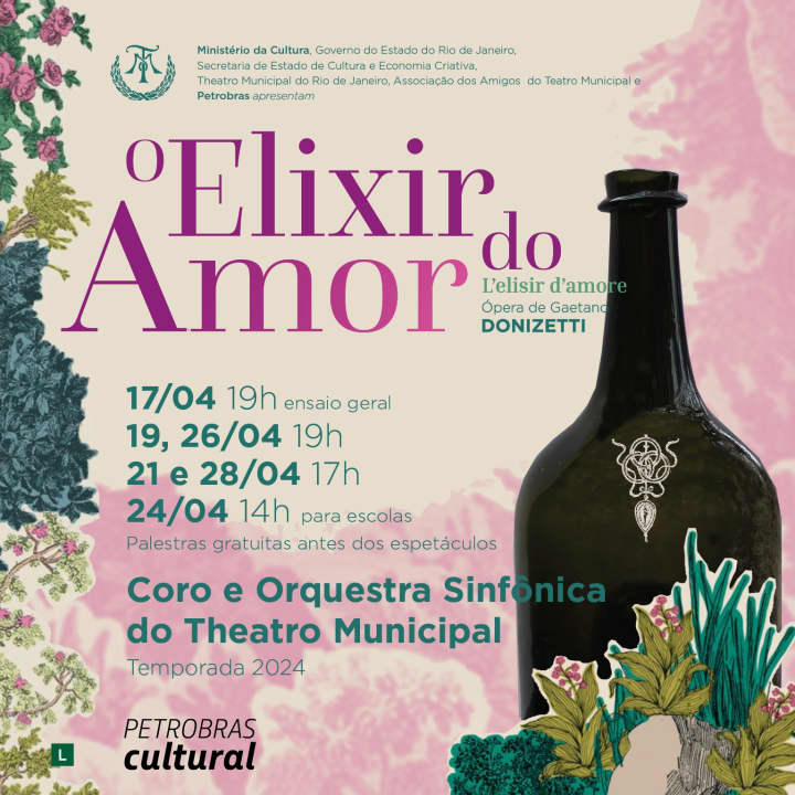 O Elixir do Amor, no Theatro Municipal do Rio de Janeiro