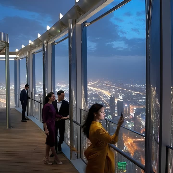 At the Top, Burj Khalifa SKY (Level 148 +125 + 124) Entry Ticket