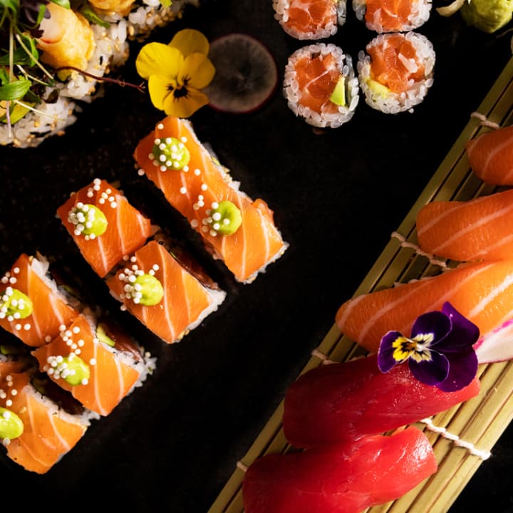 ﻿Jara Sushi: sushi menu for 1 or 2 persons