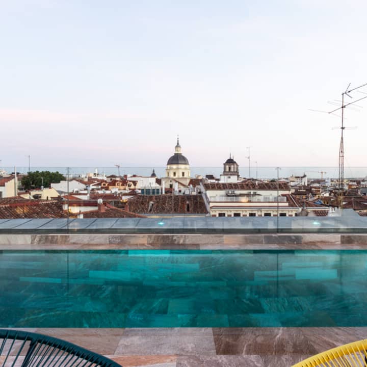 ﻿Summer Solstice from the rooftop of the Pestana Plaza Mayor