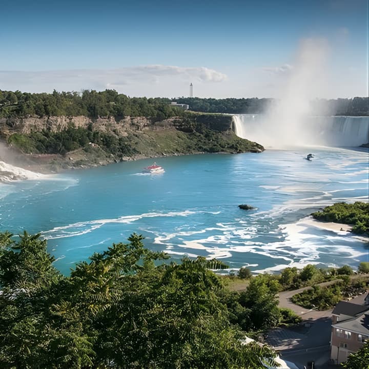 ﻿Excursion d'une journée de Toronto aux chutes du Niagara avec balade en bateau sur les chutes