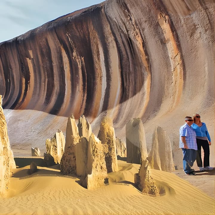 Wave Rock and Pinnacles Air & Ground Tour