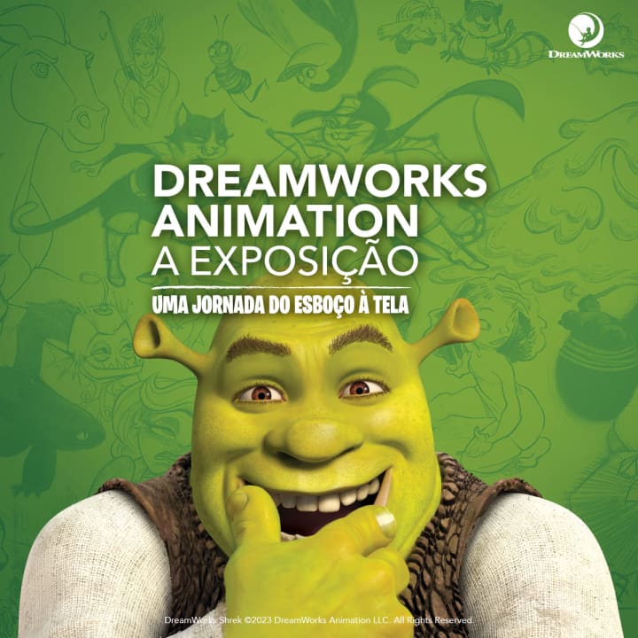 Tickets for DreamWorks Animation: The Exhibition - São Paulo | Fever