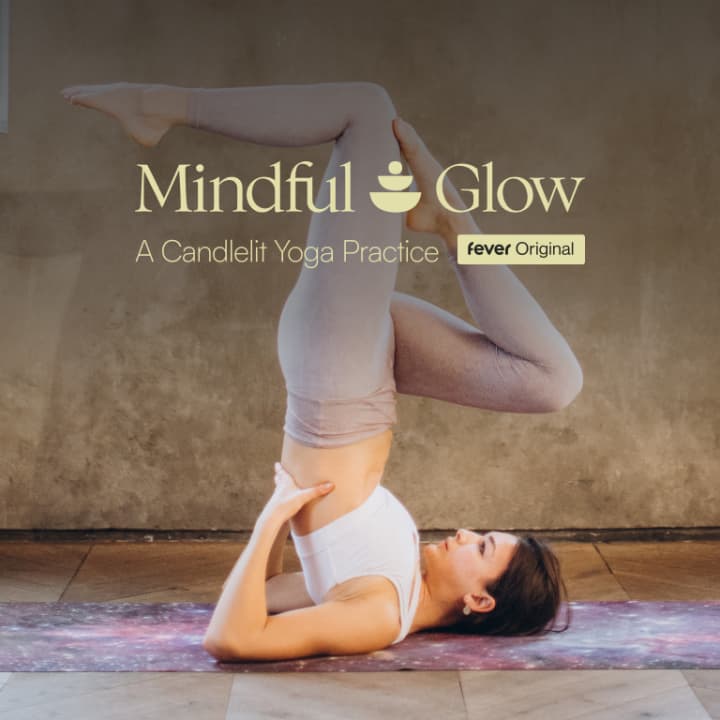 Mindful Glow: A Candlelit Yoga