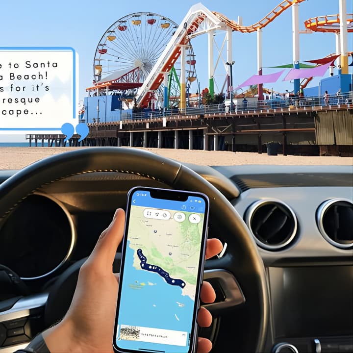 ﻿Autopista de la Costa del Pacífico: Audioguía para Smartphone, de Los Ángeles a Santa María
