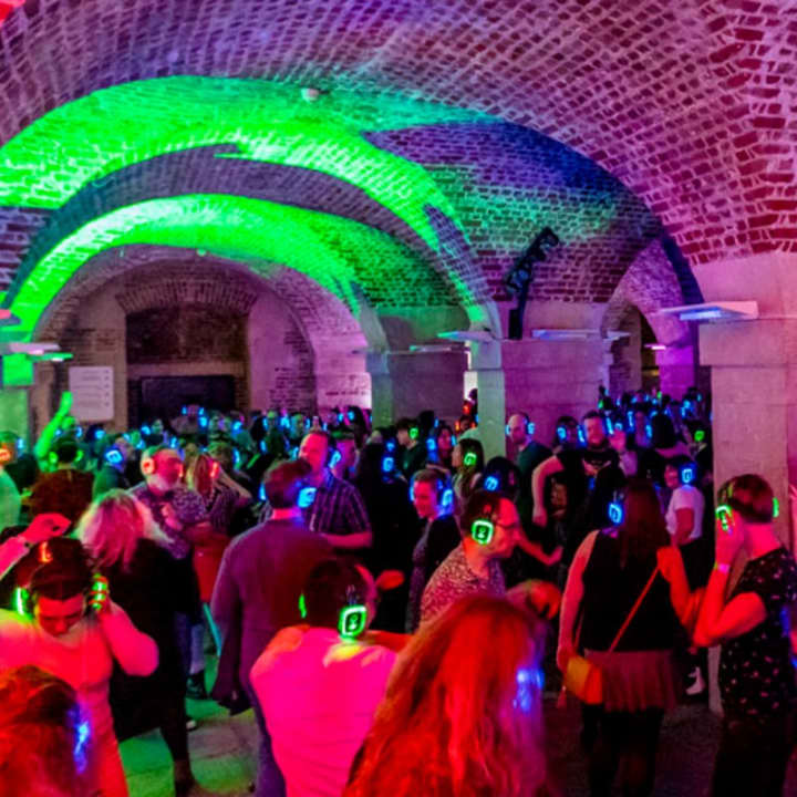 Silent Disco in the Crypt