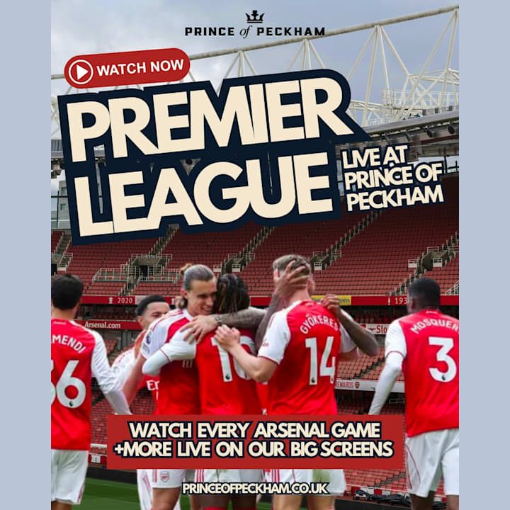 PREMIER LEAGUE: ARSENAL VS MAN CITY (KICK OFF TBC)
