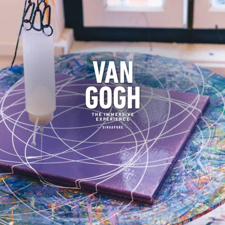 Art Jamming Workshop by Motion Art Space at Van Gogh