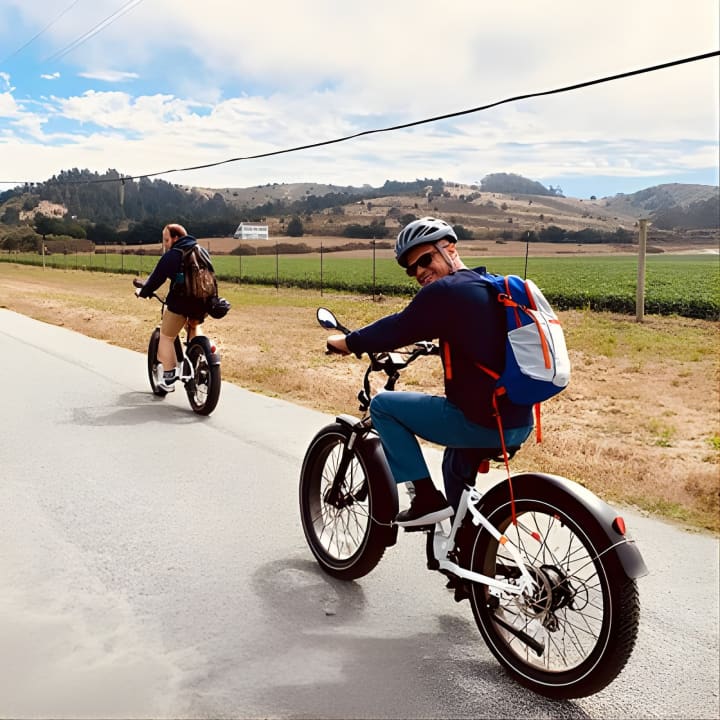 ﻿Recorrido guiado en bicicleta eléctrica por Half Moon Bay