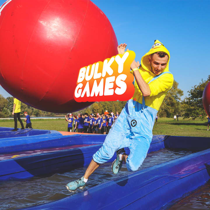 Bulky Games: il più grande percorso ad ostacoli gonfiabili d'Europa