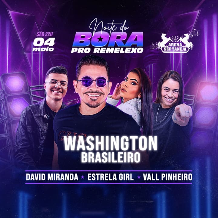 Washington Brasileiro no Arena Sertaneja