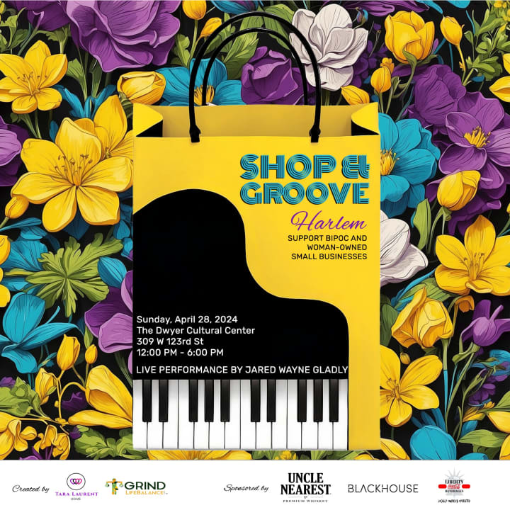 Shop & Groove Harlem Spring Pop-up & Live Music Event