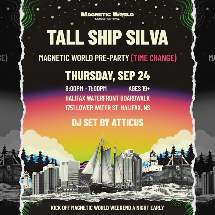 TALL SHIP SILVA — MAGNETIC WORLD PRE-PARTY