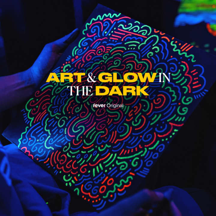 Art and Glow in the Dark: Paint & Sip Workshop in the Dark