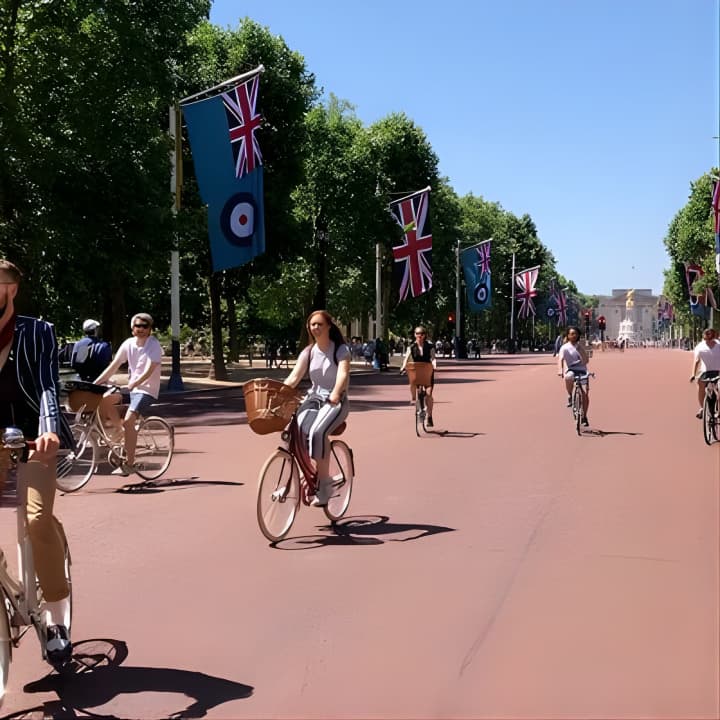 Landmarks & Gems: London Bike Ride +Historic Pub +Graffiti 