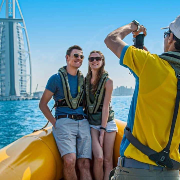Dubai Marina, Ain Dubai, Bluewater’s & JBR: 60-minute Boat Tour