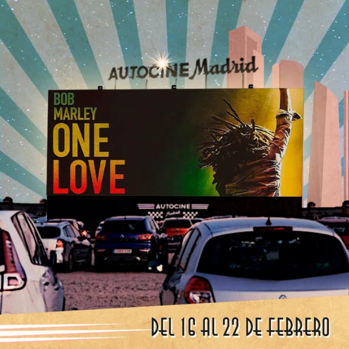 Bob Marley: One love en Autocine Madrid Cesur FP