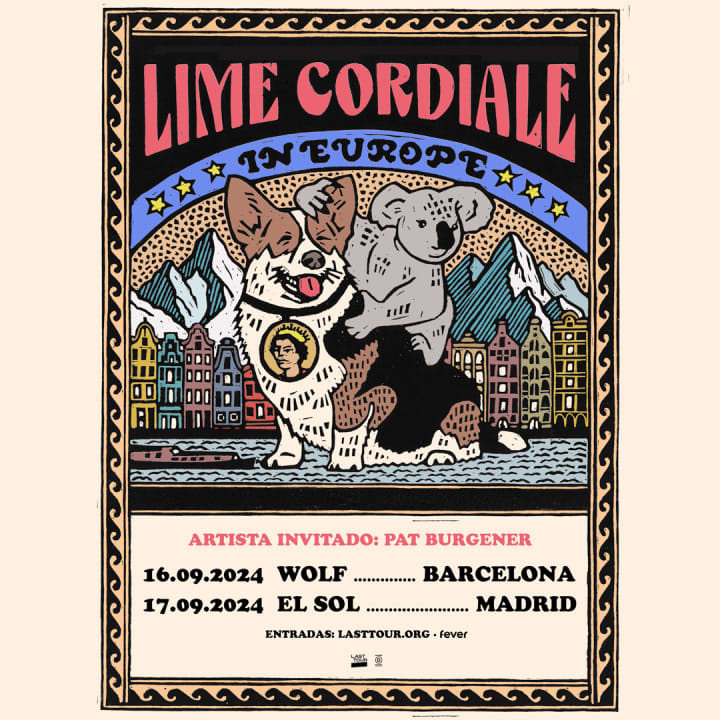 ﻿Lime Cordiale at Sala Wolf Barcelona