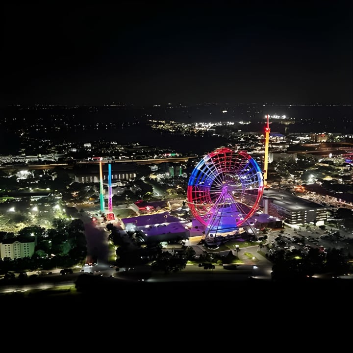 ﻿Excursión en helicóptero por Epcot Orlando: A la altura de los fuegos artificiales!