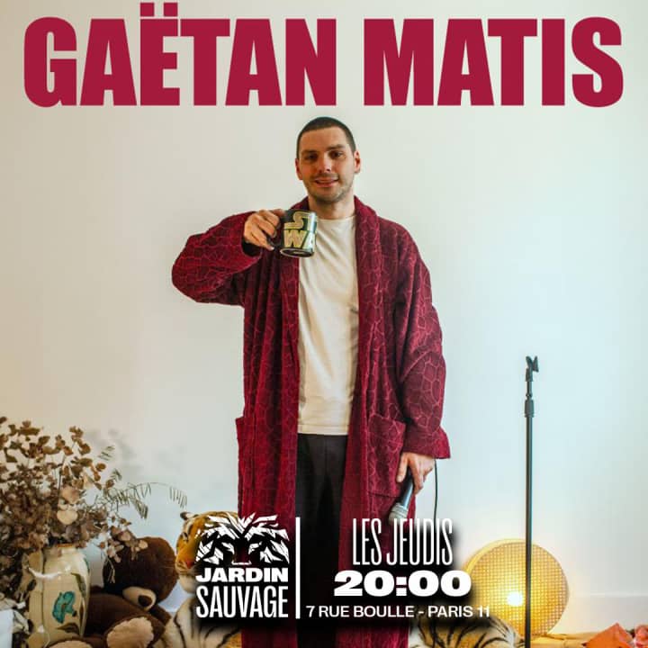 ﻿Gaëtan Matis at Jardin Sauvage