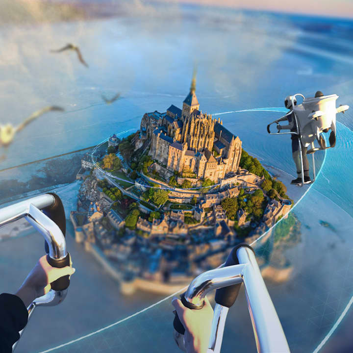 FlyView : Le Survol de la France en réalité virtuelle