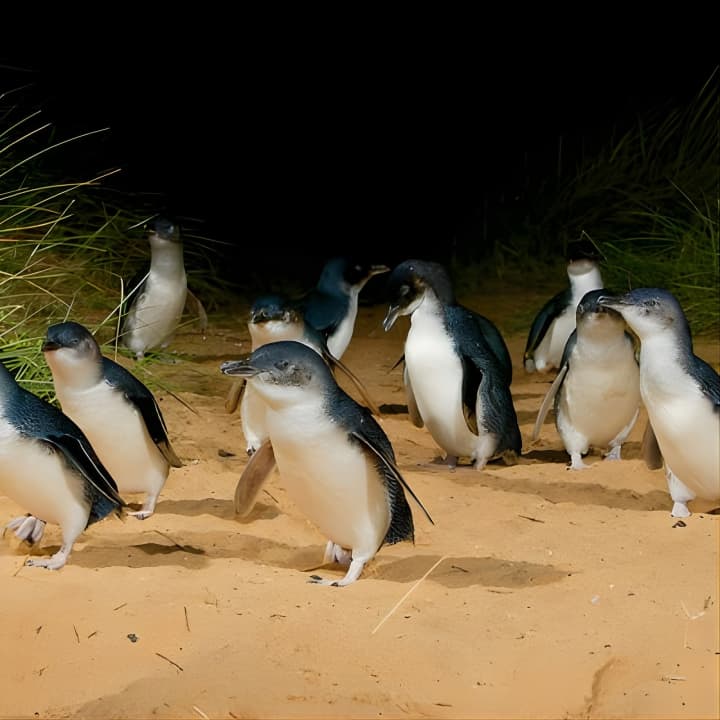 ﻿Visite de la ville de Melbourne pendant toute une journée avec la parade des pingouins