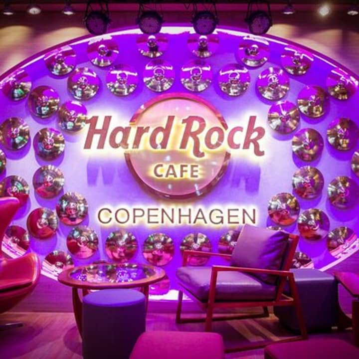 Hard Rock Cafe Copenhagen med fast menu til frokost eller middag