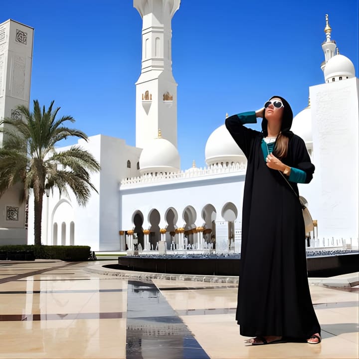 Professional Photoshoot at Sheikh Zayed Mosque in Abu Dhabi