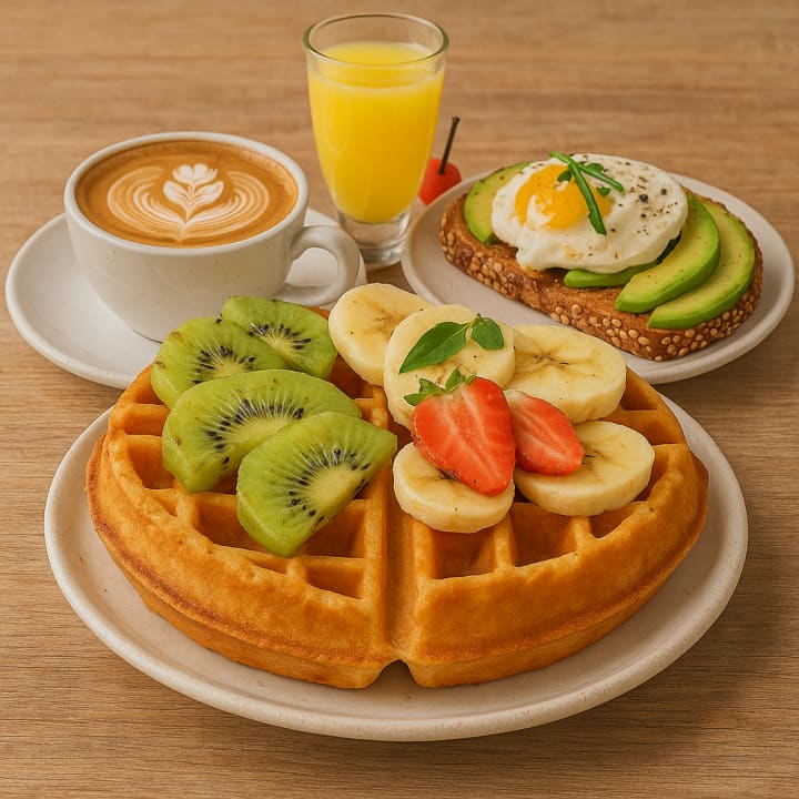 Menú Brunch en Waffle Barcelona