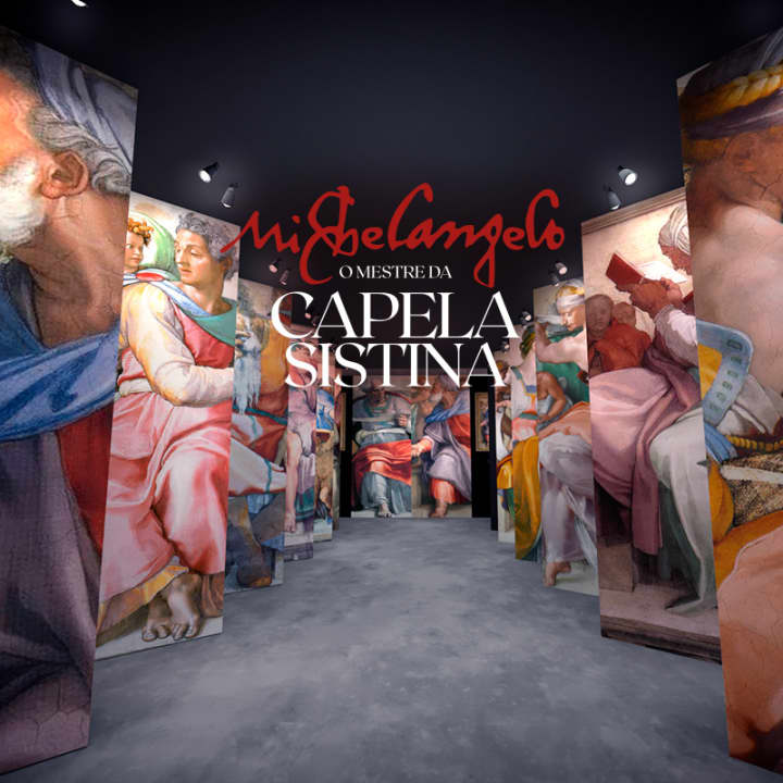Exposição Michelangelo: O Mestre da Capela Sistina no MIS Experience